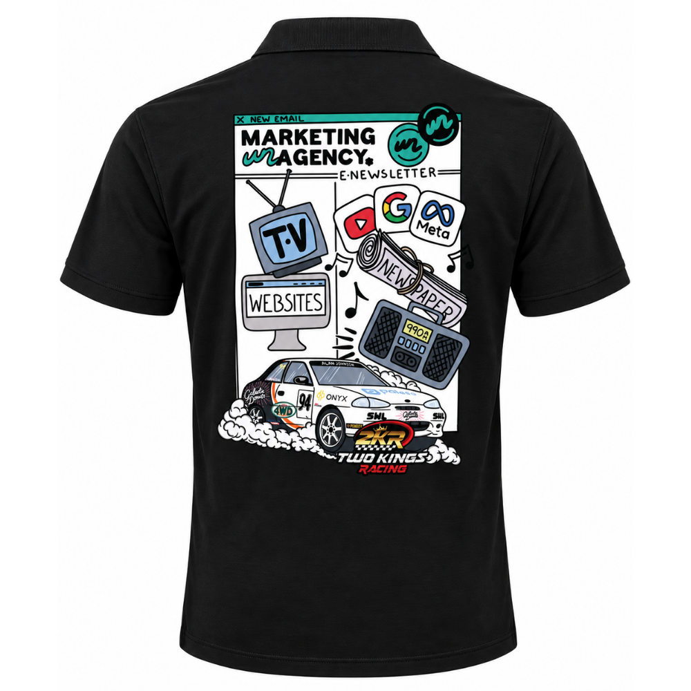 Marketing Unagency Co Sponsor Inspired Polo