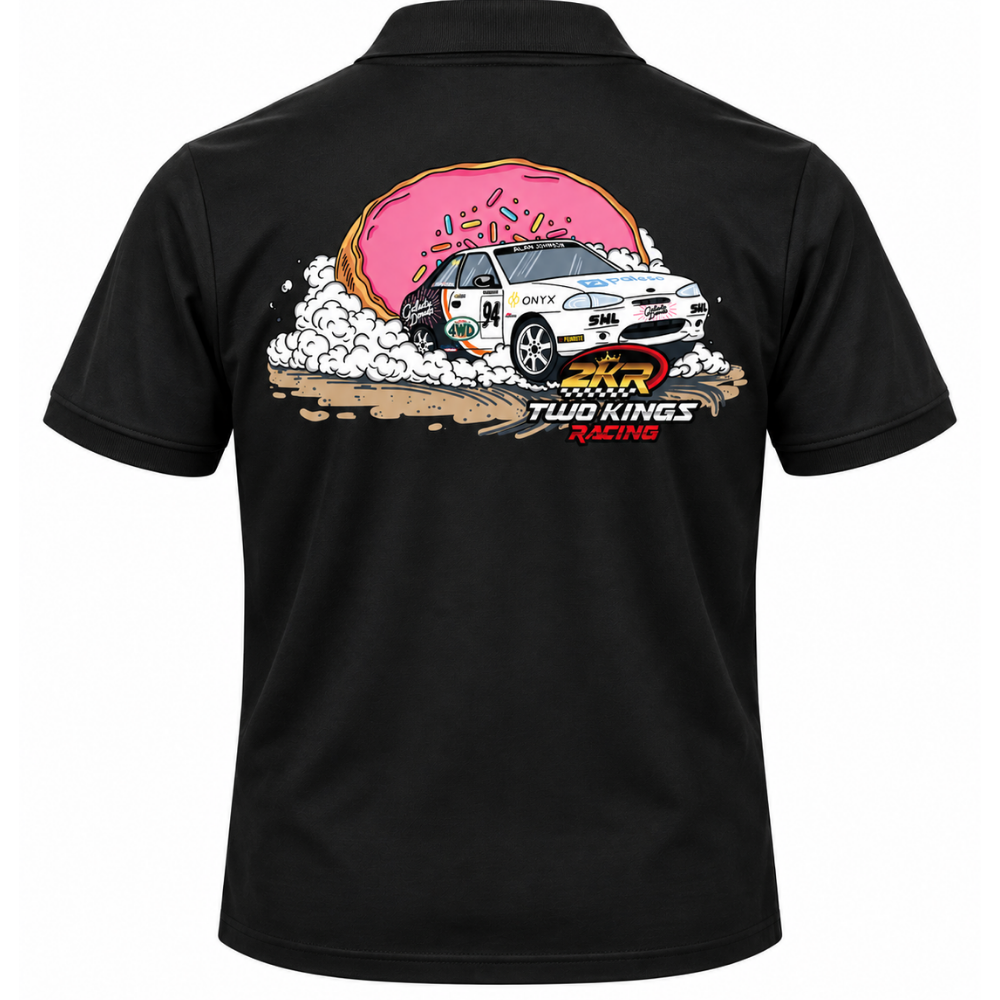 Galactic Donuts Sponsor Inspired Polo