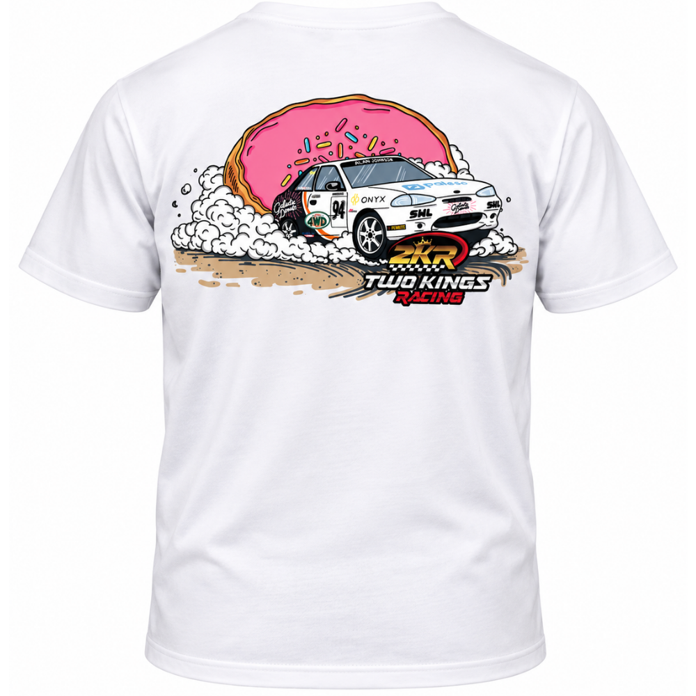 Two King's Racing Galactic Donuts Tee